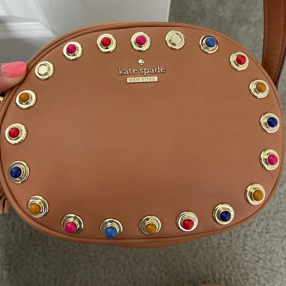 Tan Kate spade crossbody
